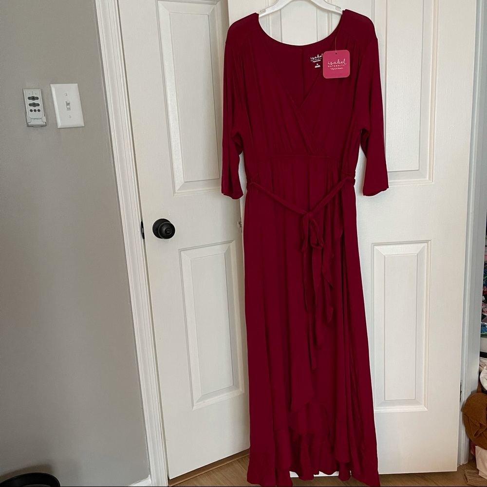 Elegant Red Women's Dress